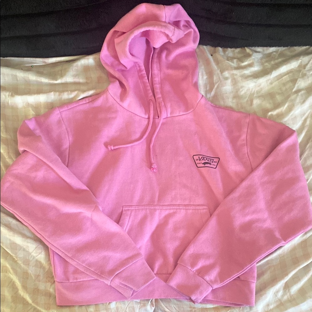 Vans Womens Pink Pullover Hoodie small